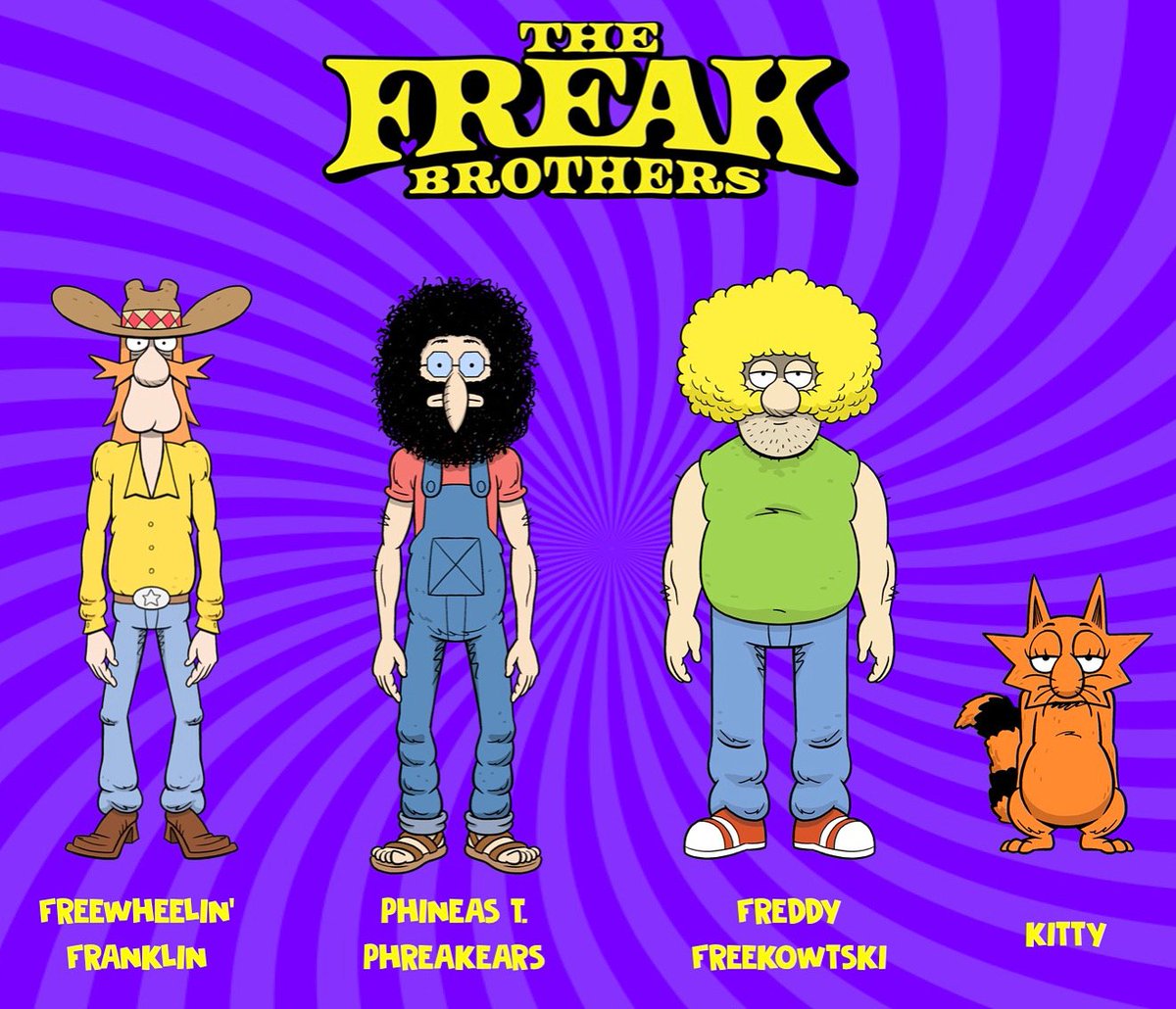 The Freak Brothers saison 1